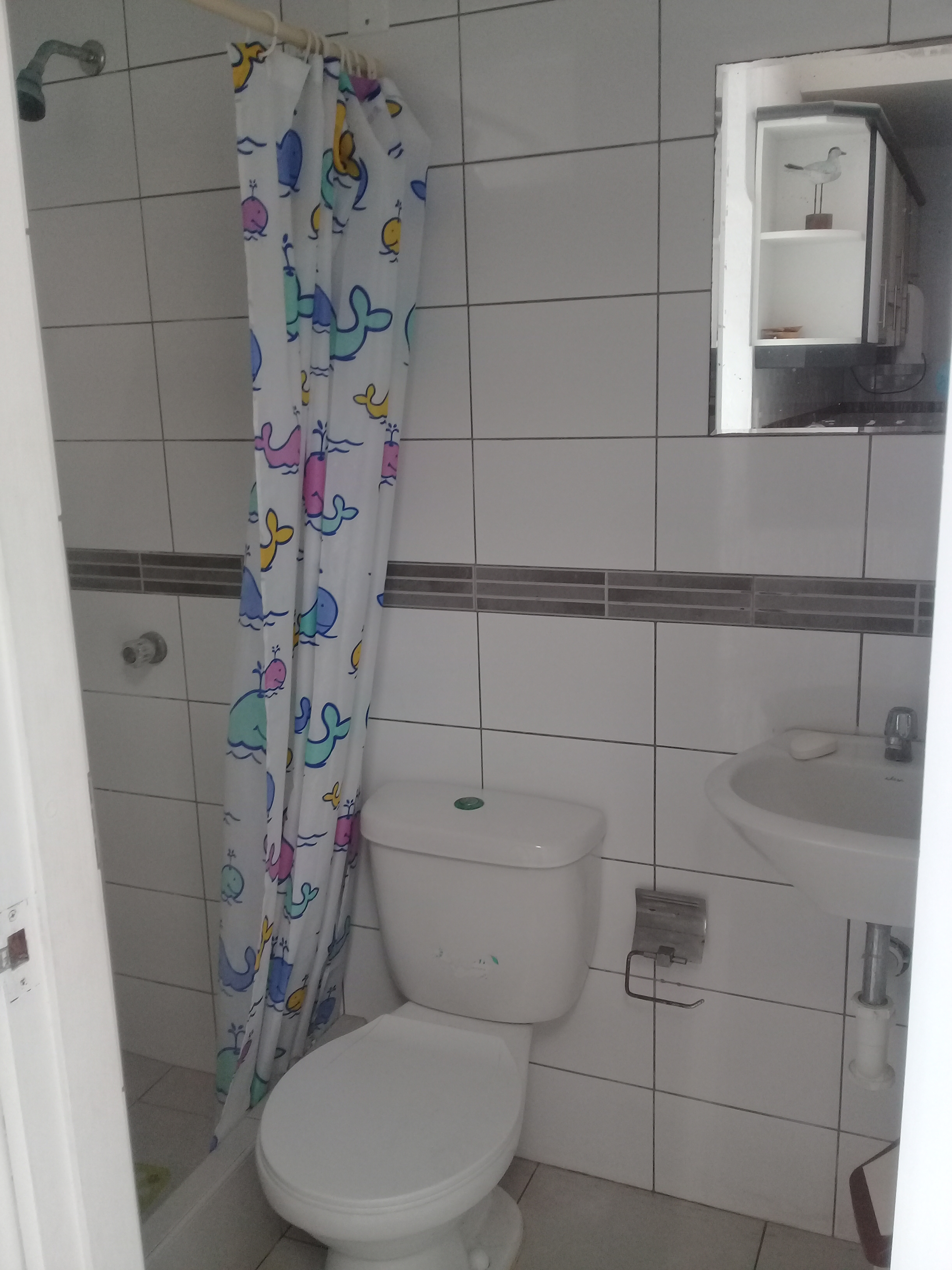 Baño principal compartido